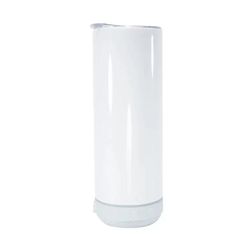 Sublimation Tumbler 20 oz Slim White STRAIGHT